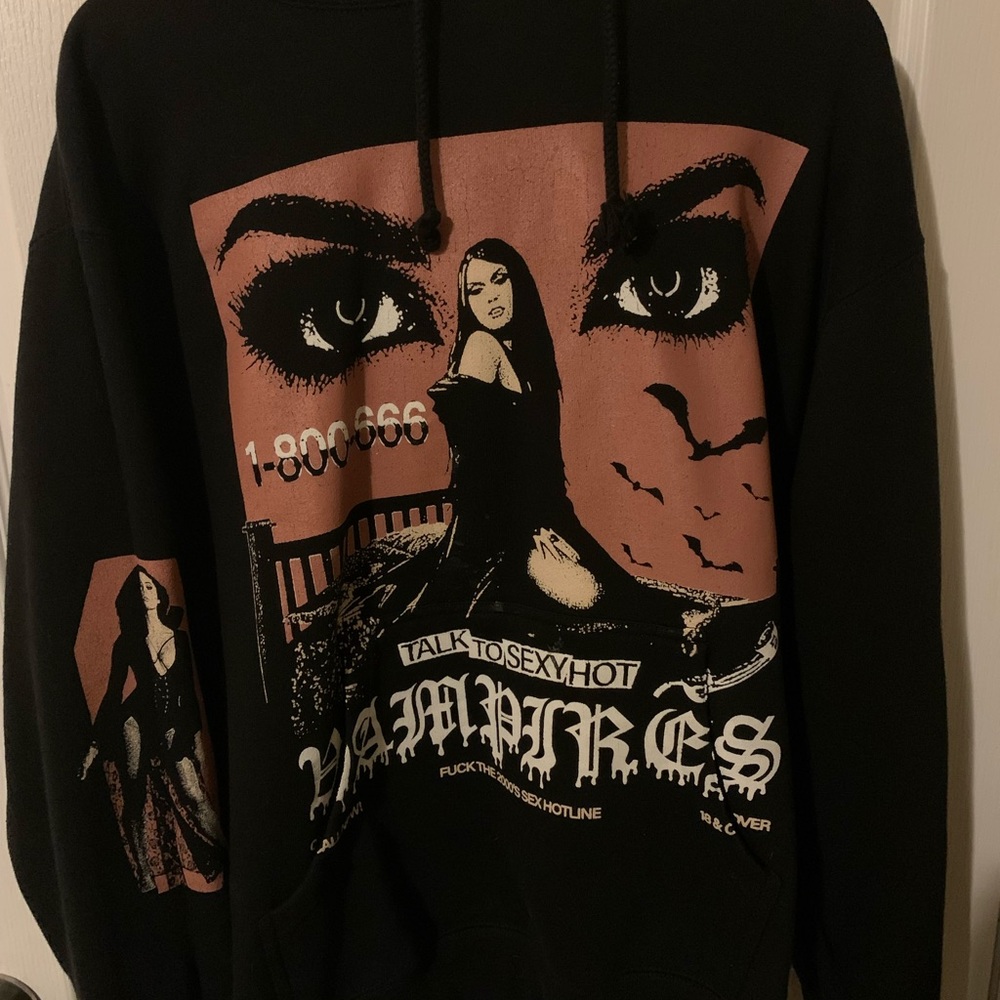 Fuck the 2000 vampire phone sex hoodie